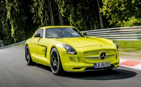 La Mercedes SLS AMG a battu la record vitesse pour une voiture électrique