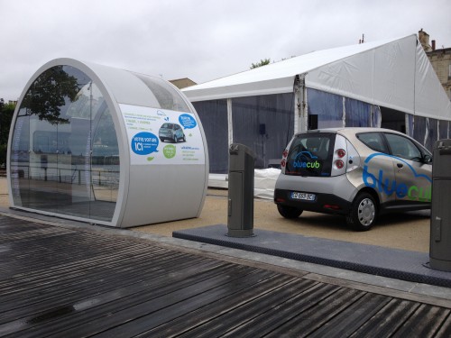 Le service d'auto-partage de voitures électrique à Bordeaux