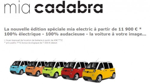 500 exemplaires de cette édition limitée Mia Cadabra sont en vente