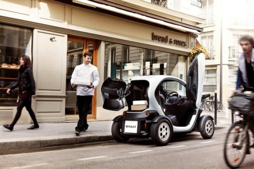 Le véhicule électrique Renault Twizy Cargo