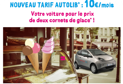 tarif de l'abonnement premium autolib