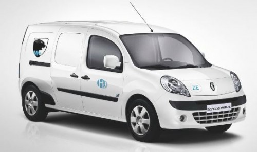 Le HyKangoo à Hydrogène de Symbio Fcell