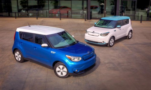 La Kia Soul EV 2014