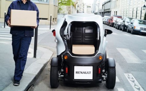 La version Cargo du Renault Twizy