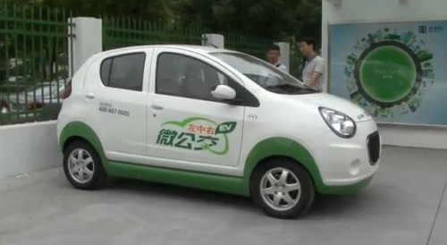 La voiture électrique de Kandi (Chine)