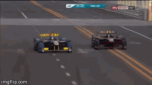 Premier Crash en Formule E !