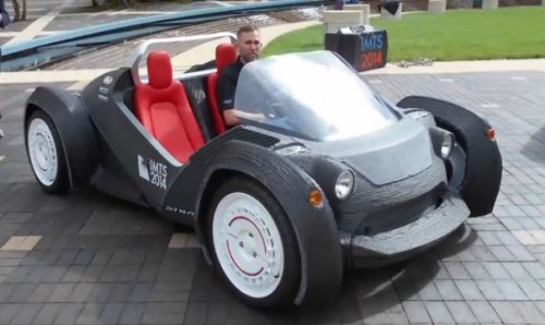 Strati est la première voiture électrique imprimée en 3D