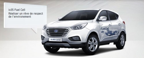 La Hyundai iX35 électrique à hydrogène