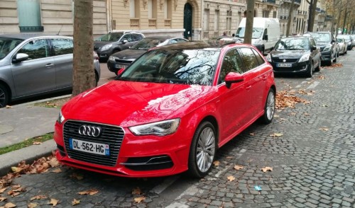 AUdi A3 e-tron à Paris