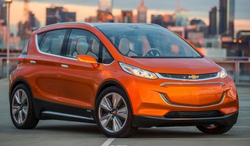 La CHevrolet Bolt électrique