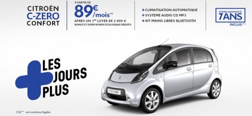 Offre superbonus Citoren electrique