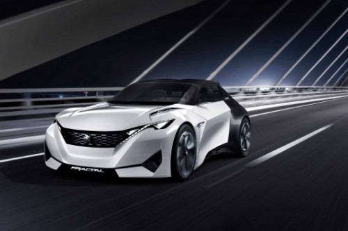 Peugeot Electrique : le concept Fractal
