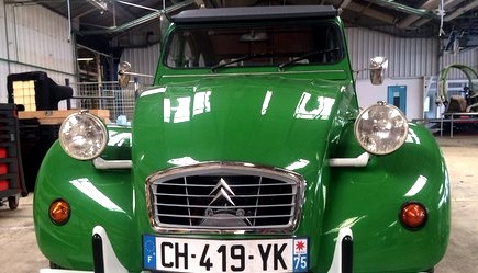 Une Citroën 2CV électrique