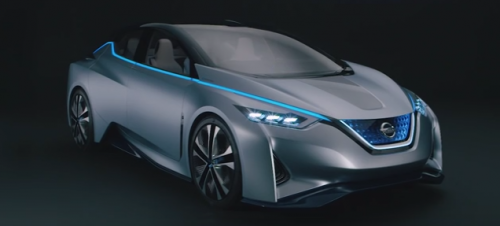 Une nouvelle voiture électrique Nissan avec prolongateur d'autonomie