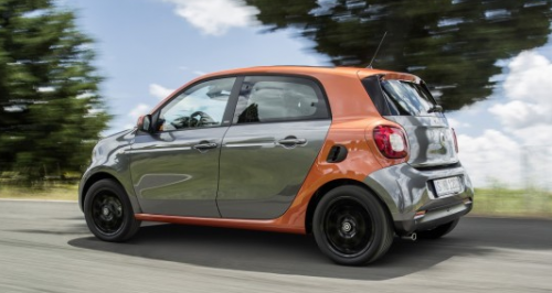 Smart Forfour electrique 2016