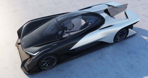 La voiture électrique Faraday Future FFZERO1