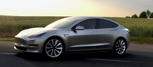 La Tesla Model 3 électrique