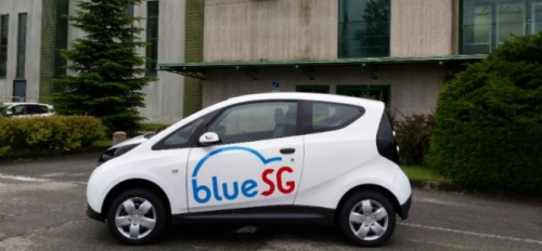 Autolib : les voitures electriques de Bolloré à Singapour
