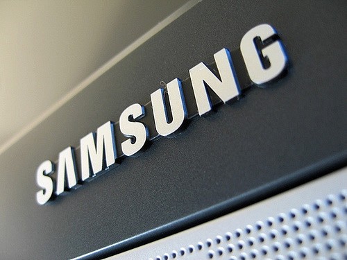 Samsung the logo