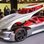 VIDEO : la Renault Trezor a la cote au mondial de l’Auto