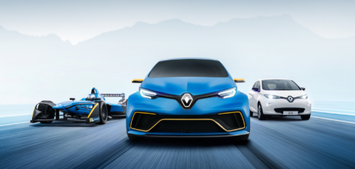 La Renault Zoe ZE e-Sport inspirée de la FOrmule E