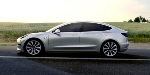 La Tesla Model 3 électrique