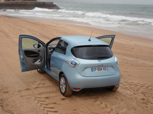 Voiture elctrique renault Zoe Sable