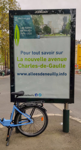 stationnement Véligo lors de notre essai